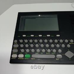 Super Rare Convergent Workslate WK-100 Vintage Portable Computer Working Read