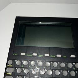 Super Rare Convergent Workslate WK-100 Vintage Portable Computer Working Read