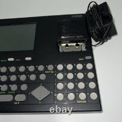 Super Rare Convergent Workslate WK-100 Vintage Portable Computer Working Read
