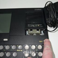 Super Rare Convergent Workslate WK-100 Vintage Portable Computer Working Read