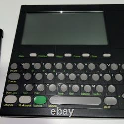 Super Rare Convergent Workslate WK-100 Vintage Portable Computer Working Read