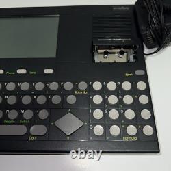 Super Rare Convergent Workslate WK-100 Vintage Portable Computer Working Read