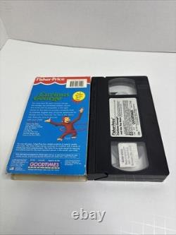 Super Rare Curious George And The Toy Store-VHS-TESTED-RARE VINTAGE Fisher Price
