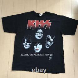 Super Rare Dead KISS 1996 Vintage Black T-Shirt