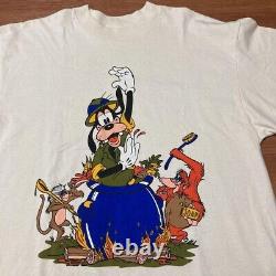 Super Rare Disney vintage goofy Jungle Book T shirt T-Shirt JAPAN