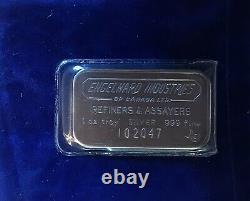 Super Rare Engelhard Vintage 1oz Silver Bar AE TIER 1 250mint in superlative SHP