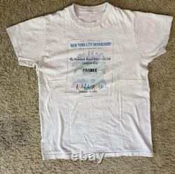 Super Rare Finisher Vintage 1985 New York City Marathon Shirt Medium 1985 80s