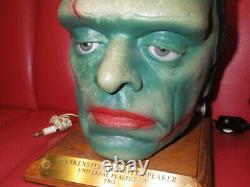 Super Rare Frankenstein Speaker Lamp Monster Vintage Horror Halloween Used