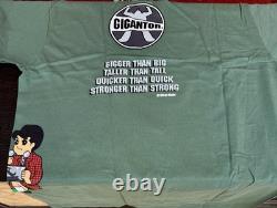 Super Rare GIGANTOR VINTAGE T-Shirt CHANGES Tetsujin No. 28 1993 NEW