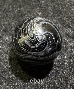 Super Rare Hard to find Abalone Vintage Alley Swirl Metallic Marble. 625 Mint