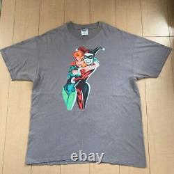Super Rare Harley Quinn Poison Ivy 1998 Vintage T-shirt