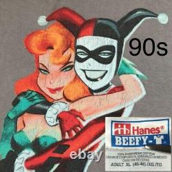 Super Rare Harley Quinn Poison Ivy 1998 Vintage T-shirt