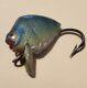 Super Rare Heddon Punkinseed Punkie Spook Antique Fly Fishing Lure in Bluegill