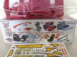 Super Rare! Lnib Original Vintage Mpc 1970 Pontiac Gto Kit Sealed-bag C@@l