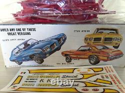 Super Rare! Lnib Original Vintage Mpc 1970 Pontiac Gto Kit Sealed-bag C@@l