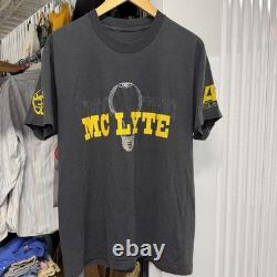 Super Rare MC Lyte Act Like You Know Vintage T Shirt Single Stitched Size L