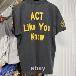 Super Rare MC Lyte Act Like You Know Vintage T Shirt Single Stitched Size L