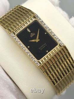 Super Rare MINT Armand Nicolet DIAMOND Tank Unisex Vintage watch 28 X 23mm