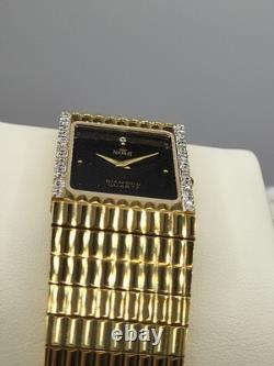 Super Rare MINT Armand Nicolet DIAMOND Tank Unisex Vintage watch 28 X 23mm