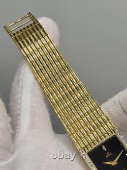 Super Rare MINT Armand Nicolet DIAMOND Tank Unisex Vintage watch 28 X 23mm