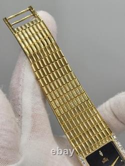 Super Rare MINT Armand Nicolet DIAMOND Tank Unisex Vintage watch 28 X 23mm