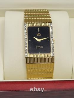Super Rare MINT Armand Nicolet DIAMOND Tank Unisex Vintage watch 28 X 23mm