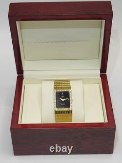 Super Rare MINT Armand Nicolet DIAMOND Tank Unisex Vintage watch 28 X 23mm