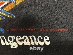 Super Rare MINT Vintage Judas Priest Screaming For Vengeance 1983 Tour shirt