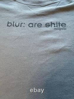 Super Rare MOGWAI BLUR ARE SHITE True Vintage T Shirt L Jerzees