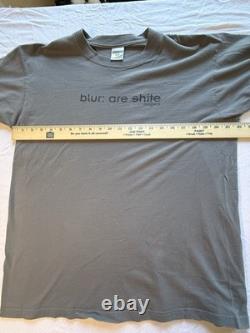 Super Rare MOGWAI BLUR ARE SHITE True Vintage T Shirt L Jerzees