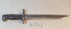 Super Rare Maker Wt Vintage Ww2 M1 Bayonet 11 Knife Dated 1942 68b
