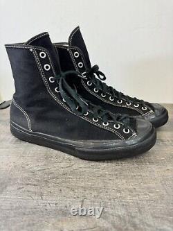 Super Rare Museum Vtg 1960's Van Doren Black Sk8 Hi Top Vans Skateboard Shoes