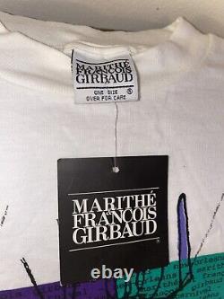 Super Rare NWT! 90s MFG Marithe Francois Girbaud Shirt Tee VTG OG 1992 Tour HTF