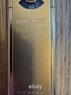 Super Rare! Near MINT+++ VINTAGE MINOX LX SELECTION GOLD From JAPAN