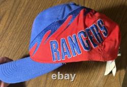 Super Rare New York Rangers Vintage Snap-Back Nike Sports Specialty Hat Wave