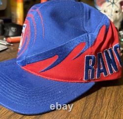 Super Rare New York Rangers Vintage Snap-Back Nike Sports Specialty Hat Wave