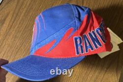 Super Rare New York Rangers Vintage Snap-Back Nike Sports Specialty Hat Wave
