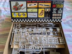 Super Rare! Original Vintage Amt 1967 Chevy Camaro Ss 350 Kit 100% Complete
