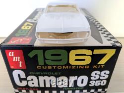 Super Rare! Original Vintage Amt 1967 Chevy Camaro Ss 350 Kit 100% Complete