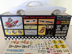 Super Rare! Original Vintage Amt 1967 Chevy Camaro Ss 350 Kit 100% Complete