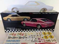 Super Rare! Original Vintage Amt 1967 Chevy Camaro Ss 350 Kit 100% Complete