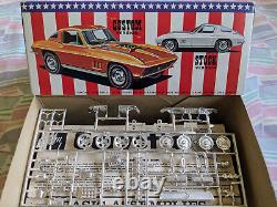 Super Rare! Original Vintage Amt The Candidate 1967 Corvette Kit Complete