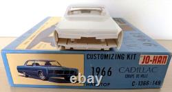 Super Rare Original Vintage Jo-han 1966 Cadillac De Ville Kit Complete L@@k