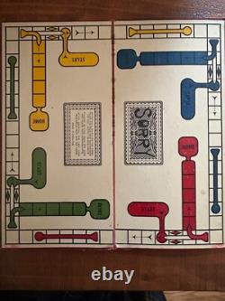 Super Rare Patent Pending 1929 Sorry Game Board 1st Edition Antique Vintage