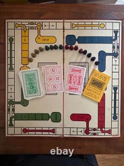 Super Rare Patent Pending 1929 Sorry Game Board 1st Edition Antique Vintage