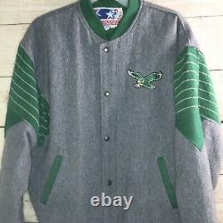 Super Rare Philadelphia Eagles Wool Starter Extra Large Vintage Adult Jacket