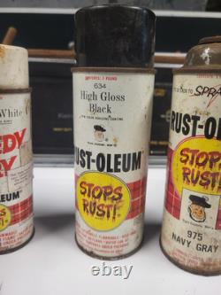 Super Rare! Rust Oleum Vintage Set Of 5