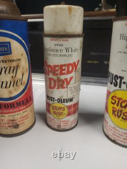 Super Rare! Rust Oleum Vintage Set Of 5