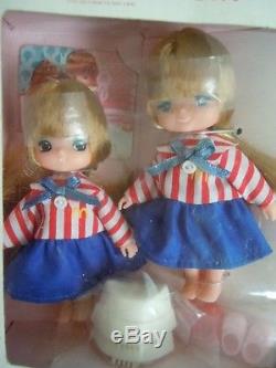 Super Rare Set! Vintage Takara Licca Mcdonald's Dolls & Miki & Maki Mcdonald's
