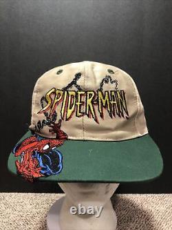 Super Rare Spiderman 94 Marvel Comics Deadstock Vintage Snapback Cap